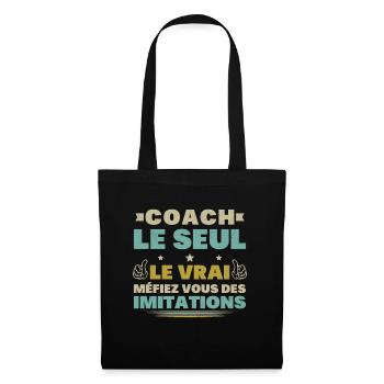 Coach Le Seul Le Vrai Méfiez Vous Des Imitations - Sac en tissu - noir - Devant