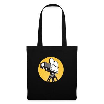 Vintage Film Clapper Director Musical Actor - Tote Bag - black - Front