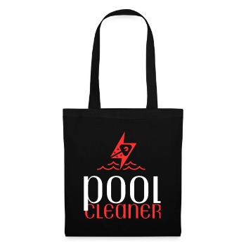 Entretien de piscine et nettoyeur de piscine - Sac en tissu - noir - Devant