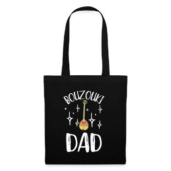 Bouzouki Irlandais Instrument Grec - Sac en tissu - noir - Devant
