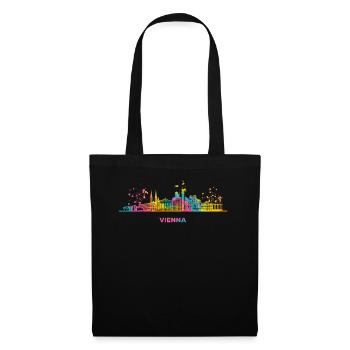 Vienesse Skyline Vienna - Tote Bag - black - Front