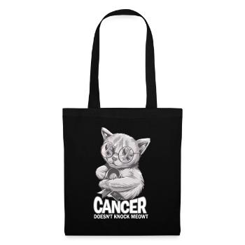 Cancer does not defeat brain cancer - Tote Bag - black - Front