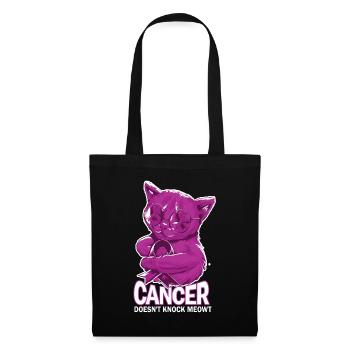 Cat Honors Cancer Caregiver - Tote Bag - black - Front