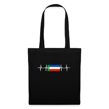 Russian Flag - Khakassia - Tote Bag - black - Front