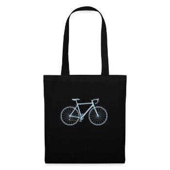 Rennrad Profil Overlift Fahrrad - Stoffbeutel - Schwarz - Vorne