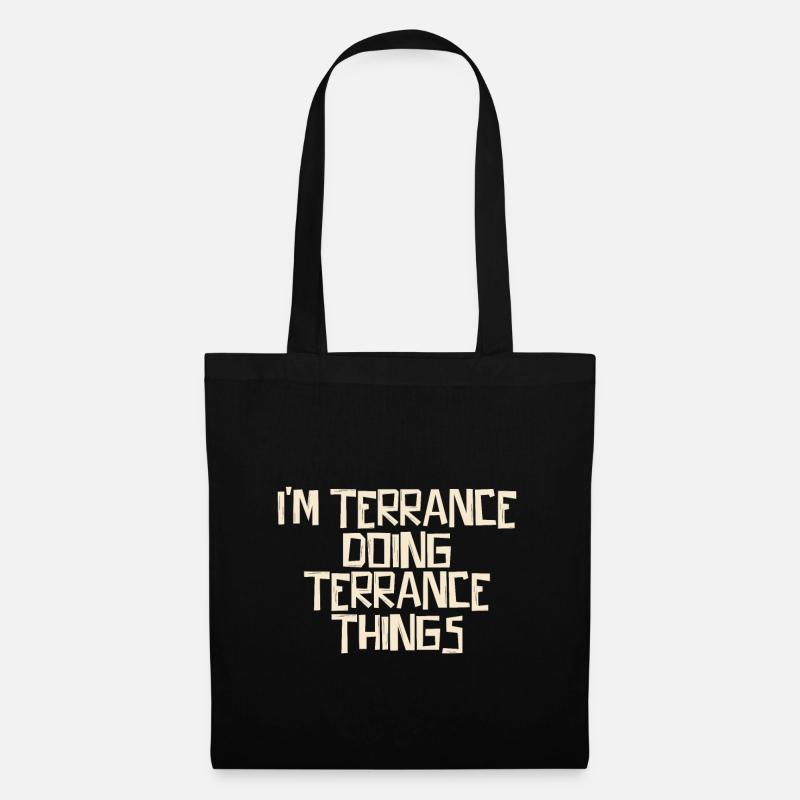 I'm Terrance doing Terrance things - Stoffbeutel - Schwarz
