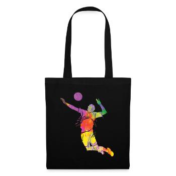 Volleyball players children beach volleyball - Tote Bag - black - Front
