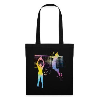 Volleyball players children beach volleyball - Tote Bag - black - Front