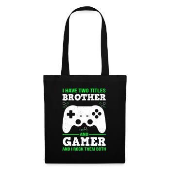Gamer Gaming Videospiele Video Games - Tote Bag - black - Front