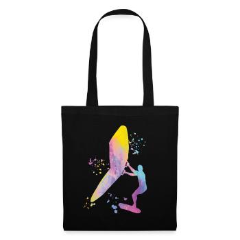 Wing Foil Wingsurfing Man Foil Wing - Sac en tissu - noir - Devant