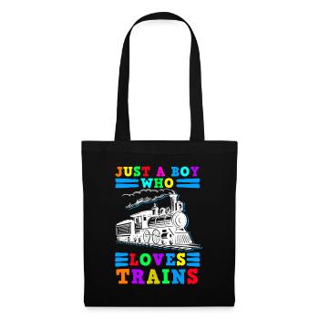 Model railway, steam locomotive, railway, model train, train - Tote Bag - black - Front