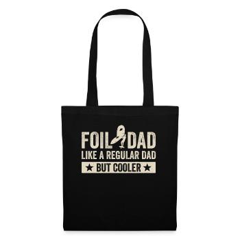 Foil Dad Wing Foil Wingsurfing Foil Wing - Tote Bag - black - Front