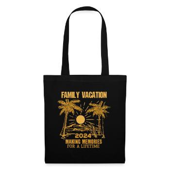 Family Holidays 2024 Memories - Tote Bag - black - Front