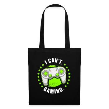 Gamer Gaming Geek Video Game - Tote Bag - black - Front