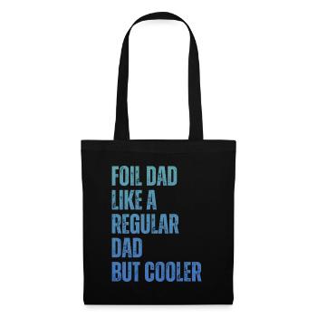 Foil Dad Wing Foil Wingsurfing Foil Wing - Tote Bag - black - Front