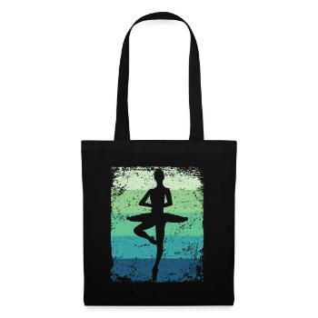 Ballet Dancer Vintage Woman Ballerina - Tote Bag - black - Front
