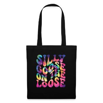 The stupid goose at large - Tote Bag - black - Front