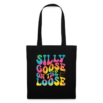 The stupid goose at large - Tote Bag - black - Front