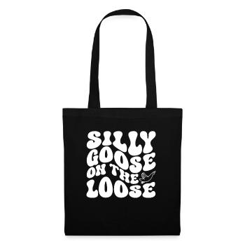The stupid goose at large - Tote Bag - black - Front
