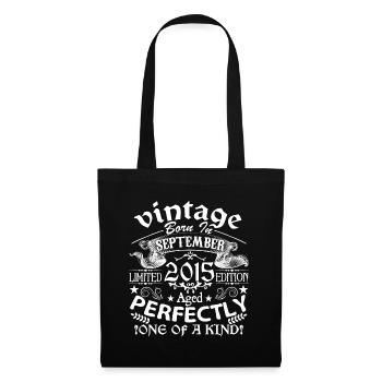 September 2015 | birthday 2015 born in September - Tote Bag - black - Front