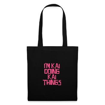 I'm Kai doing Kai things - Tote Bag - black - Front