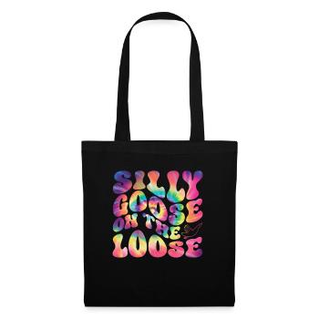 The stupid goose at large - Tote Bag - black - Front