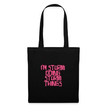 I'm Stormi doing Stormi things - Tote Bag - black - Front