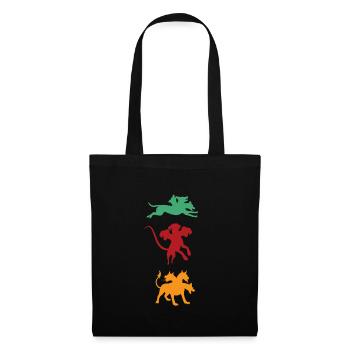Three headed Dog Greek Mythology God Ancient - Tote Bag - black - Front