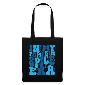 Groovy à l’époque de mes épices à la citrouille - Sac en tissu - noir - Devant