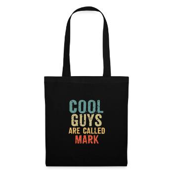 Les mecs cool s’appellent Mark - Sac en tissu - noir - Devant