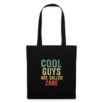 Cool guys are called zane - Stoffbeutel - Schwarz - Vorne