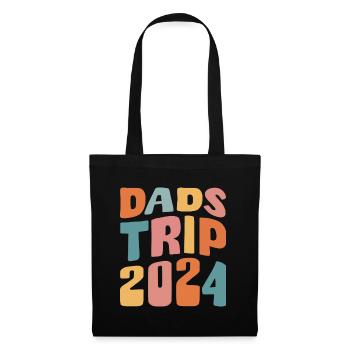 Voyage des papas 2024 - Sac en tissu - noir - Devant