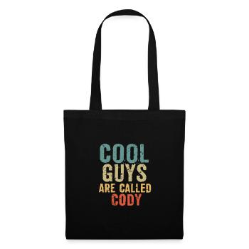 Cool guys are called cody - Tote Bag - black - Front
