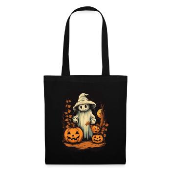 Jack O Lantern Ghost Halloween Ghost - Tote Bag - black - Front