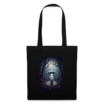 Halloween Ghost Cottagecore Aesthetic Ghost - Tote Bag - black - Front