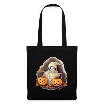 Halloween Costume Ghost Ghost Jack O Lantern - Tote Bag - black - Front