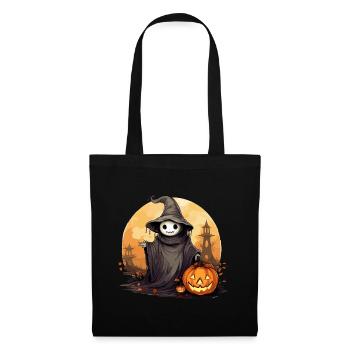 Halloween Ghost Jack O Lantern Ghost - Tote Bag - black - Front