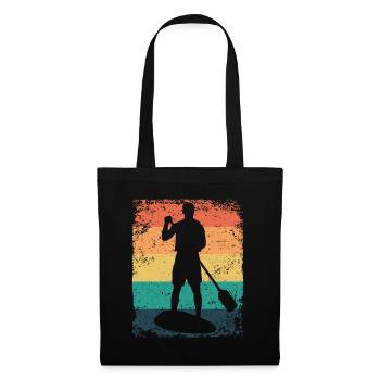 Stand Up Paddling Stand Up Board Sup - Tote Bag - black - Front