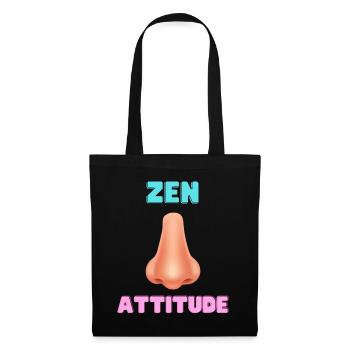 Zen Attitude - Sac en tissu - noir - Devant