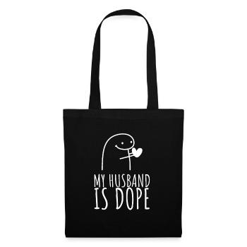 Matrimony - My Husband is - Tote Bag - black - Front
