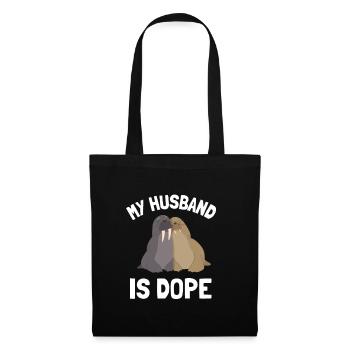 Matrimony - My Husband is - Tote Bag - black - Front