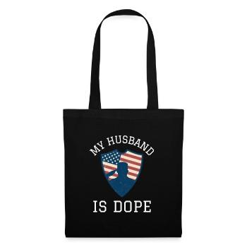 Matrimony - My Husband is - Tote Bag - black - Front