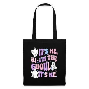 Halloween Ghoul Ghost Funny Ghost - Sac en tissu - noir - Devant