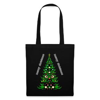 merry christmas - Tote Bag - black - Front