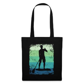 Stand Up Paddling Stand Up Board Sup - Tote Bag - black - Front
