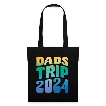Voyage des papas 2024 - Sac en tissu - noir - Devant