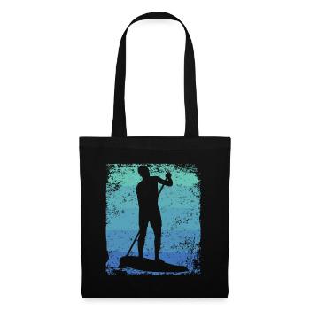 Stand Up Paddling Stand Up Board Sup - Tote Bag - black - Front