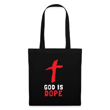 Christian - God Is Black And Red - Tote Bag - black - Front