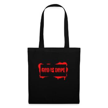 Christian - God Is Black And Red - Tote Bag - black - Front