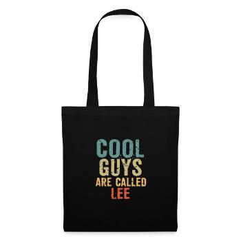Cool guys are called lee - Tote Bag - black - Front